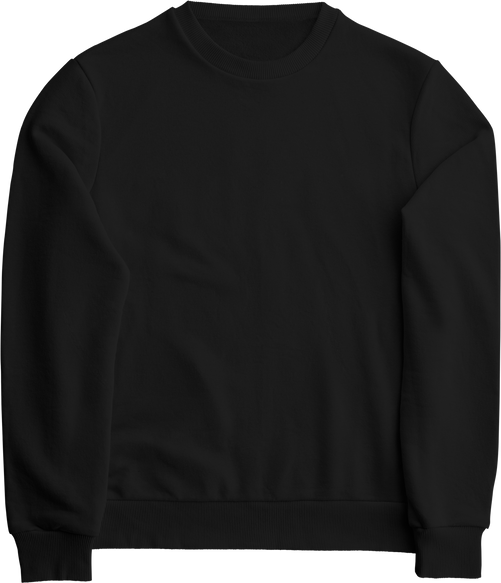 Black Sweatshirt Cutout
